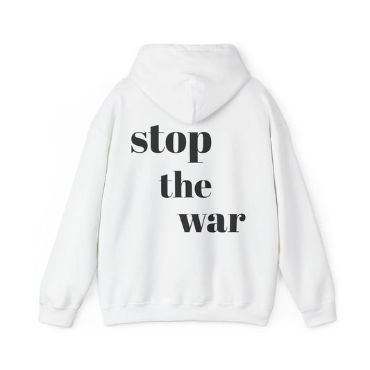 Peaceful Unity Hoodie - Stop the War, Protest Apparel, Social Justice Gear, Gift for Activists, Unisex Comfortable Sweatshirt